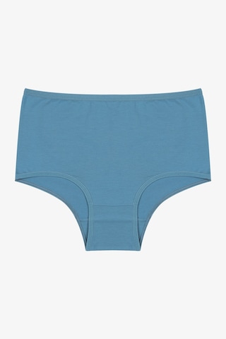 Kadın 5'li Likralı Ekstra Yüksek Bel Külot Ko5305ktl Gri Melanj