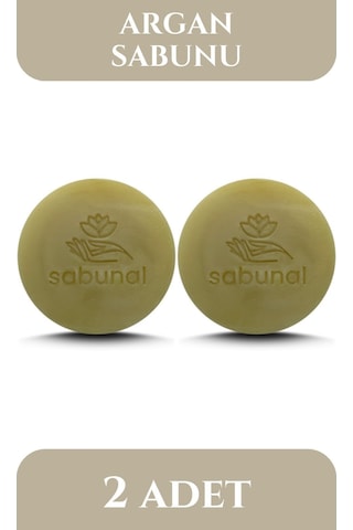 Sabunal Argan Yağı Sabunu 2 Adet - Parlak ve Hacimli Saçlar İçin Doğal Sabun