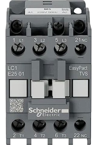 Schneider Electric Easypact TVS LC1E2501M5 3P 25 A 220 VAC Güç Kontaktörü