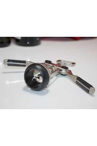 Kenpazar Paslanmaz Çelik Tirbuşon Açacak Şarap Açacağı Çok Renkli