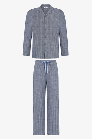 Penti Erkek Renkli Oat Check Pijama Takımı