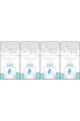 Sleepy Hasta Yatak Koruyucu 60 90cm 40 Adet 4pk 10