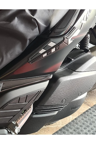 Yamaha Xmax 2023/2024 Arka Grenaj Koruma Gri Siyah