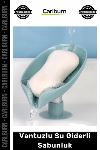 Özel Üretim Silikon Pratik Banyo Mutfak Lavabo Süngerlik Sabun Kutusu Vantuzlu Su Giderli Sabunluk Çok Renkli
