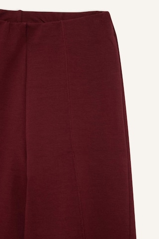 Defacto Straight Fit Kalın Sweatshirt Kumaşı Pantolon F8513ax25aubr248 Bordo-br248
