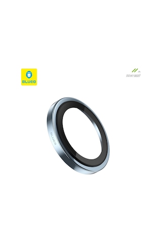% 99.99 Gerçek Safir Titanyum Kasa Apple Uyumlu iPhone 17 Pro / 17 Pro Max Kamera Lens Koruyucu, Ar - Mavi