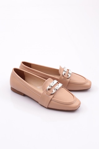 Dgn 5021 Kadin Tokali Loafer 5021-1423-R12632 Ten Rengi