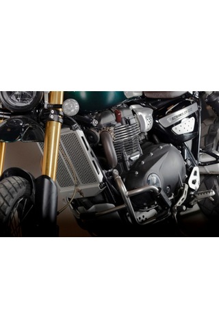 Motosiklet Koruma Demiri Takozu Gecko Universal Yuvarlak 100 Mm Siyah Renk