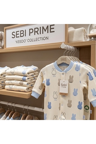 Sebi Bebe Tavşanlı Tulum 1210 Mavi