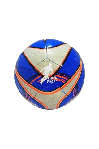 Futbol Topu Dikişli No 5 - Mavi Çok Renkli