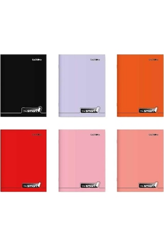 Çınar Im Smart A4 60 Yaprak Plastik Kapak Dikişli Defter Kareli 4 Adet