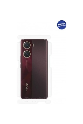 Vivo V29e Mat Arka Ve Yan Koruyucu Tpu Film
