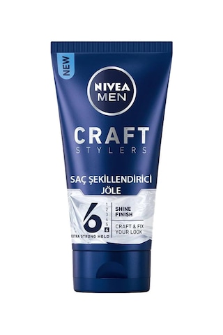 Nivea Men Craft Ekstra Güçlü Tutuş Parlak Saç Jölesi 150 ML Nivea Men Craft Ekstra Güçlü Tutuş Parlak Saç Jölesi 150 ML