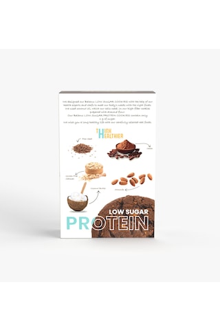 Balanu Almond Kakaolu ve Proteinli Bademli Kurabiye 200 G