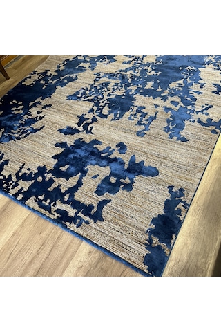 Hoom Rugs Exclusive Aura 8473 Blue Özel Salon Halısı