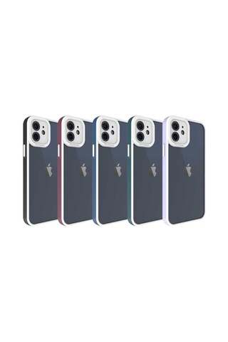 Apple Uyumlu iPhone 12 Kilif Zore Mima Kapak 534881026