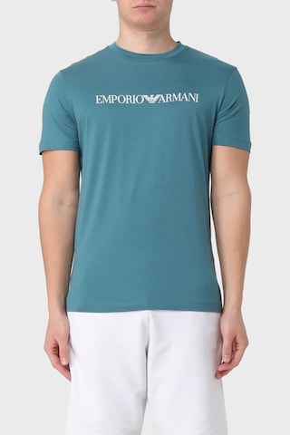 Emporio Armani Erkek T Shirt 8n1tn5 1jpzz 07a2 Petrol Petrol