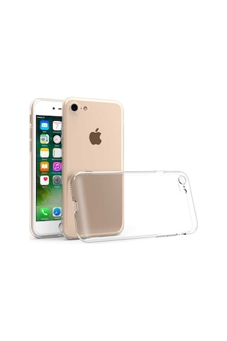 Apple Uyumlu Adige iPhone Uyumlu 8 Kılıf Kamera Korumalı Süper Silikon -