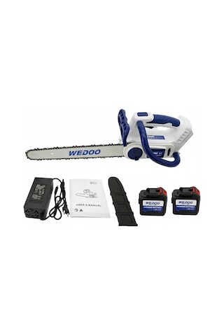 Wedoo MLS-0043 40V 2Batarya Akülü Ağaç Kesim Motoru
