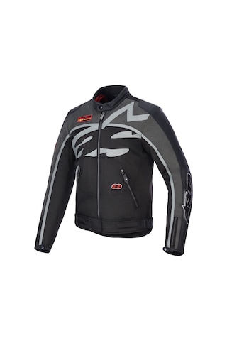 Alpinestars Axton Korumalı Motosiklet Montu Siyah Antrasit