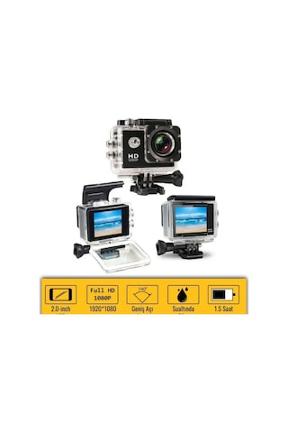 Apronx Ax-gr101 1080p Hd Waterproof 30m Action Camera