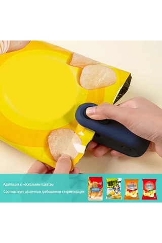 Xiyyadms Portatif Gıda Paketleme Makinesi - Hızlı Kapama Ve Kesme İşlevi İle Yemek Tazeliğini Koruyun Diğer