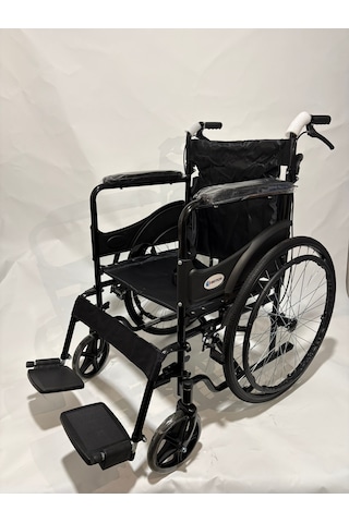 Bemor Ds-24pr Manuel Tekerlekli Sandalye Katlanabilir Hafif Çelik Şase 100 Kg Engelli & Hasta Taşıma