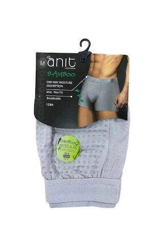 Anıt Erkek Nefes Alan Bambu Likralı Boxer 1284 - 12 Adet 001