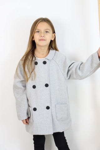 Miababy Reglan Kol Unisex Kaşe Kaban Taba
