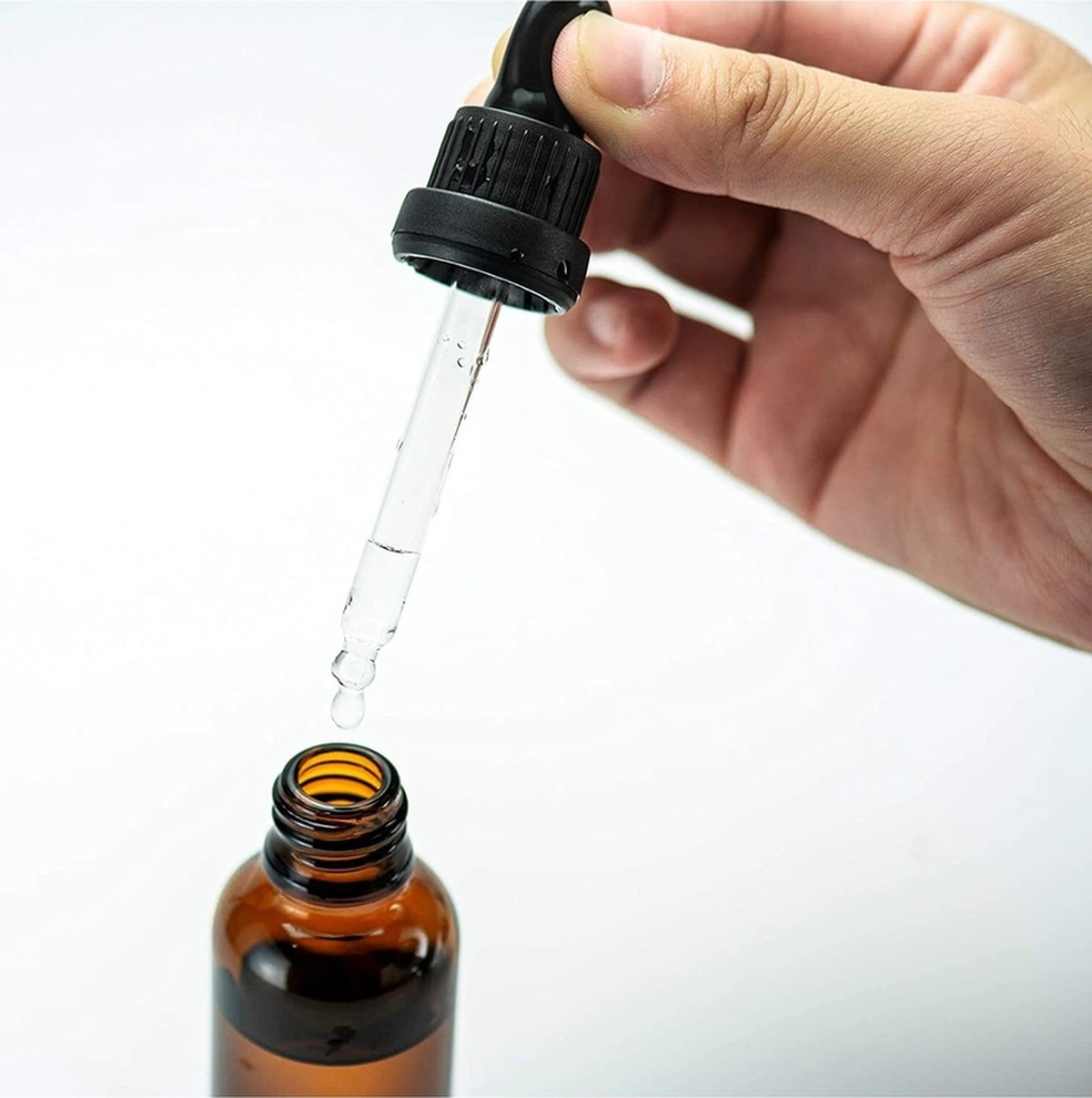 30ml Kahverengi Cam Damlalıklı Şişe, 50 Adet,siyah Kapak Siyah Emzik, Ecza Şişesi, Damlalıklı Şişe, Propolis Şişesi, Damlatmalı Şişe, Saç Serum Şişesi, Ecza Şişesi