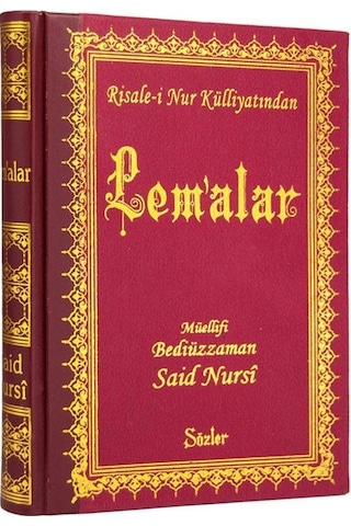 Risale-i Nur Külliyatından Lemalar Rahle Boy - Sırtı Deri - ...