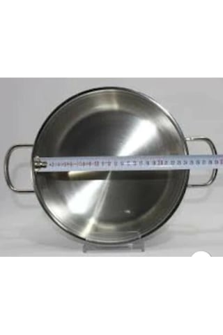 Metal Tepe Cam Kapak Tencere Kapağı 24 CM