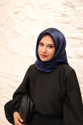 Silk Home Shiny Eşarp Koyu Lacivert Lacivert