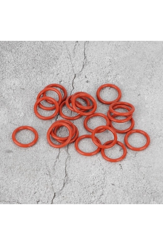 Yaozixa 20 Adet Silikon Titreşim Emici Halka, 12ax7/12au7/el84 Vb. 9 Pin Elektronik Röleler İçin, 240 C Yüksek Sıcaklık Dayanıklı, Titreşimleri Azaltır