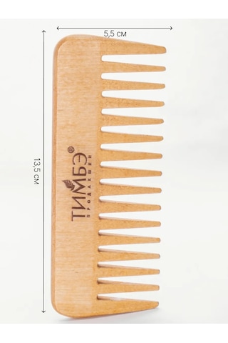 Timbe Prodaksen Ahşap Saç Tarağı 378455413