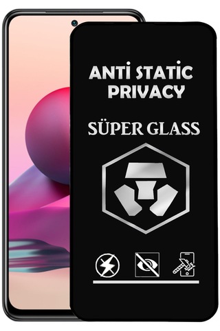 Xiaomi Redmi Note 11 Se Tam Kaplayan Anti Statik Hayalet Süper Temperli Cam Ekran Koruyucu