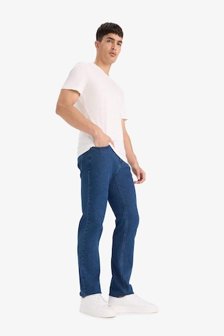 Defacto Sergio Regular Fıt Normal Bel Boru Paça Düz Paça Jean Pantolon F1875ax25aunm34 Mavi-nm34