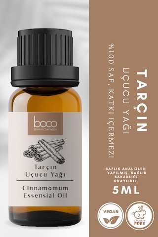 Boco Born In Cosmetics %100 Saf Tarçın Uçucu Yağı 5 ML