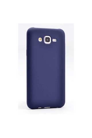 Samsung Uyumlu Galaxy J5 Kılıf Zore Premier Silikon Kapak Mürdüm