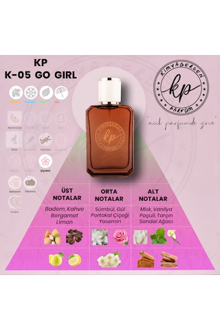 KP Kimyagerden K-05 Açık Parfüm Extrait De Parfum 50 ML