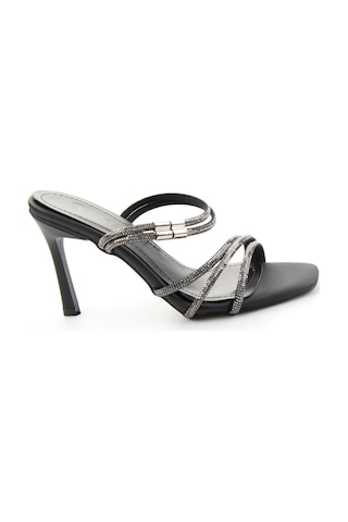 Bambi Siyah Kadın Abiye Ayakkabı K05124003338