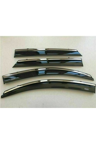 Bmw 3 Serisi E90/e91 2004-2011 - Kromlu Cam Rüzgarlığı 4lü Parça