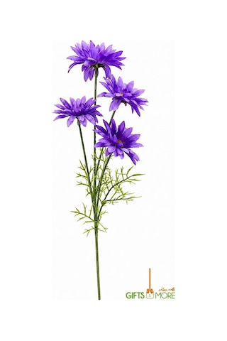 Yapay Mor Papatya Dal 55 Cm