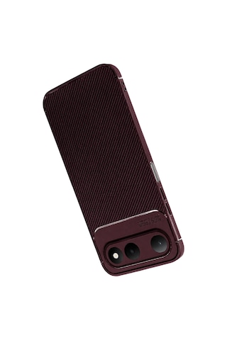 Northcity Tecno Spark 50 5g Uyumlu Auto Focus Karbon Kapak - Bordo
