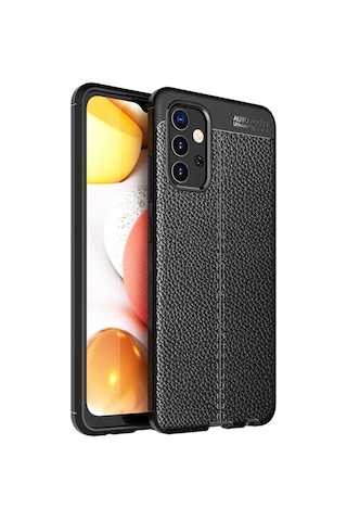 Samsung Uyumlu Galaxy A32 4G Kilif Zore Niss Silikon Kapak-Siyah 525313776