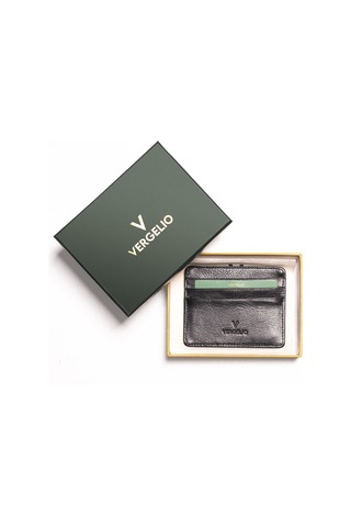 Black Cüzdan & Kartlık Erkek Diğer 845-530 Vergelio Purse Matte Crystal Wallet Card Holder Siyah