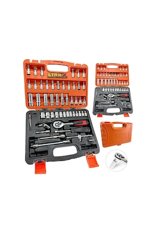 Cr-v Max 1/4 Cırcırlı Lokma Anahtar Takımı Bits Uç Seti 53 Parça