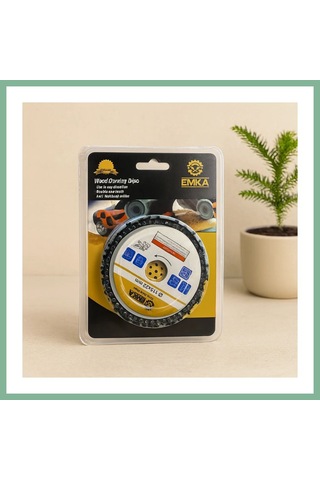 Bşkvirgo Ahşap Oyma Testere Diski 115x22 Mm Zincirli Bsk2026