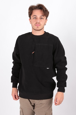 Cazador 5231 Erkek Polar Sweatshirt Siyah