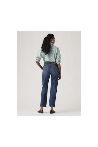 Levi's 501 Crop Lightweight Kadın Jean Pantolon - History Today-16585 Dark İndigo - Worn İn